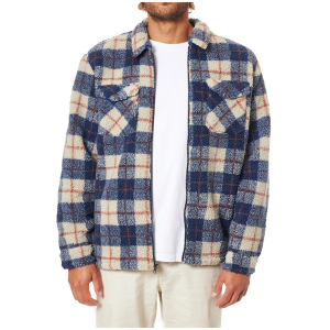 Katin Anderson Sherpa Jacket Men's 2024 in Blue size X-Large | Cotton/Polyester