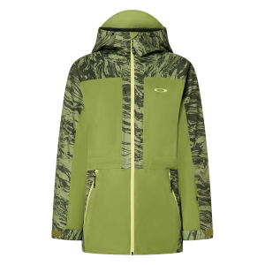 Women's Oakley TC Juno Reduct Shell Jacket 2.0 2025 in Green size Small | Polyester