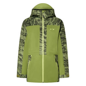 Women's Oakley TC Juno Reduct Shell Jacket 2.0 2025 in Green size Medium | Polyester