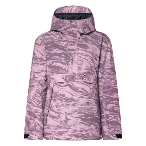 Women's Oakley TNP TBT Insulated Anorak Jacket 2025 - XXS in Pink size 2X-Small | Polyester