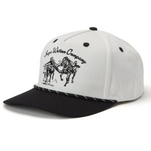 Seager Los Rios Corduroy Snapback 2025 in Black | Cotton