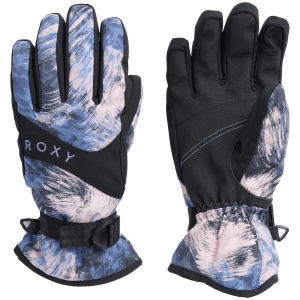 Women's Roxy Jetty Gloves 2025 in Purple size Small | Leather