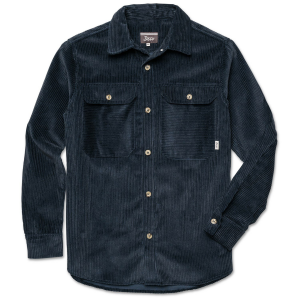 Deso Valhalla Cord Shirt Men's 2024 in Blue size X-Large | Cotton
