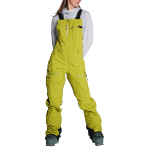 Women's Trew Gear Chariot 3L Primo Bibs 2025 in Green size Large | Nylon