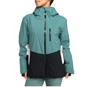 Women's Roxy Peakside Jacket 2025 in Green size Small