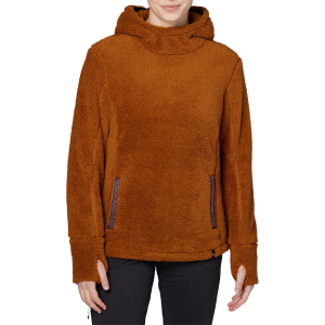 Women's Flylow Felice Hoodie 2024 in Orange size Small | Polyester