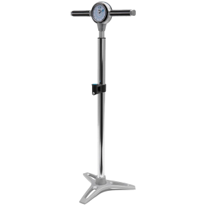 Crank Brothers Klic Floor Pump 2025 in Silver | Rubber