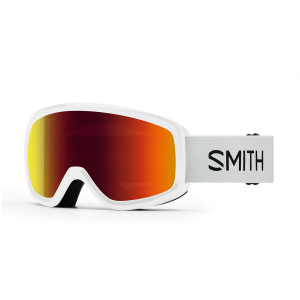 Kid's Smith Snowday Low Bridge Fit Goggles 2025 in White