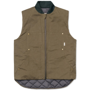 Deso Hard Chore Vest Men's 2024 Green size Medium | Nylon/Cotton/Polyester