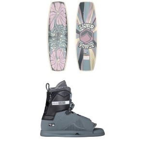 Women's Liquid Force ME Wakeboard 2025 - 134 Package (134 cm) + 4-6 Mens size 134/4-6