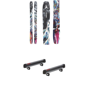 Atomic Bent 100 Skis 2025 - 172 Package (172 cm) + Roof Mount in Black
