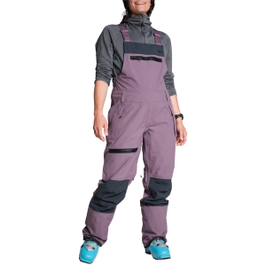 Women's Trew Gear Trillium Bibs 2025 in Purple size X-Small | Nylon
