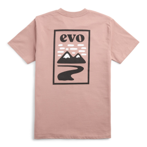 evo Alpenglow T-Shirt Unisex 2024 in Pink size Medium | Cotton