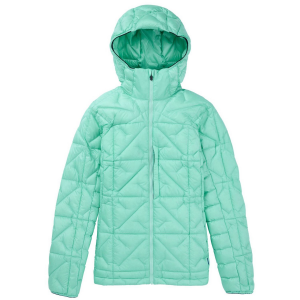 Women's Burton AK Baker Down Hooded Jacket 2025 - XXS in Green size 2X-Small | Nylon
