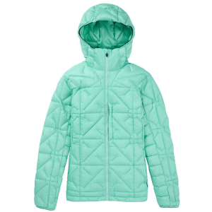 Women's Burton AK Baker Down Hooded Jacket 2025 in Green size Small | Nylon