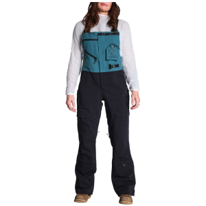 Women's Trew Gear Rock Creek Tall Bibs 2025 in Blue size X-Large | Nylon/Spandex/Polyester
