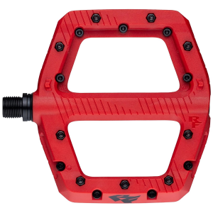 Race Face Chester Pedals 2025 in Red size Large | Nylon/Plastic