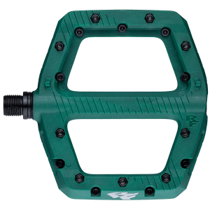 Race Face Chester Pedals 2025 in Green size Large | Nylon/Plastic