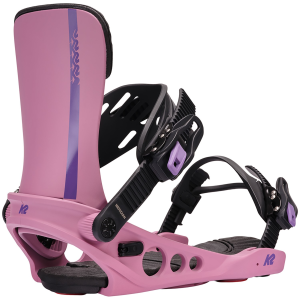 Women's K2 Meridian Snowboard Bindings 2025 in Pink size Medium
