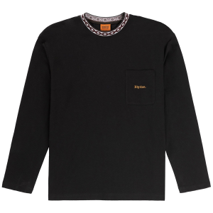 Rhythm Vintage Jac Long-Sleeve T-Shirt Men's 2025 in Black size Small | Cotton