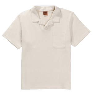 Rhythm Vintage Terry Polo Men's 2025 in White size Medium | Cotton