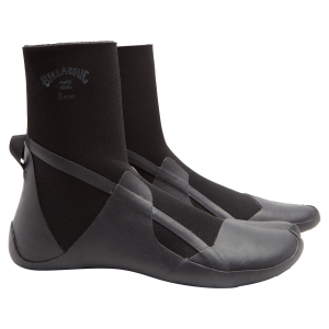 Billabong 5mm Absolute Split Toe Wetsuit Boots 2026 in Black size 13 | Nylon/Neoprene