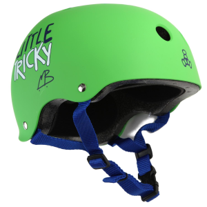 Kid's Triple 8 Little Tricky Jr. Skateboard Helmet 2026 in Green