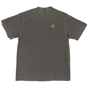 evo x NST Embroidered Pigment Dyed T-Shirt Unisex 2024 in Black size 2X-Large | Cotton