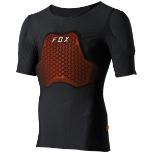 Fox Racing Baseframe Pro Short-Sleeve Baselayer 2025 in Black size X-Large | Nylon