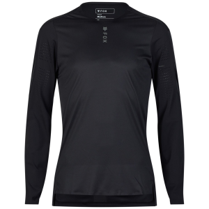 Fox Racing Flexair Pro Long-Sleeve Jersey 2025 in Black size Large | Nylon/Elastane/Polyester