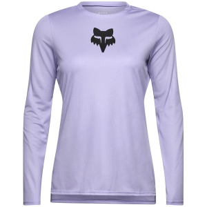 Women's Fox Racing Ranger Long-Sleeve Jersey 2025 in Lilac size Large | Polyester