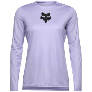 Women's Fox Racing Ranger Long-Sleeve Jersey 2025 in Purple size Large | Polyester
