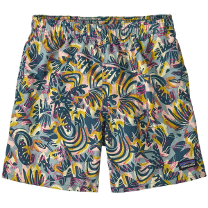 Kid's Patagonia Baggies 5in Lined Shorts 2025 in Blue size X-Small | Nylon/Polyester/Plastic