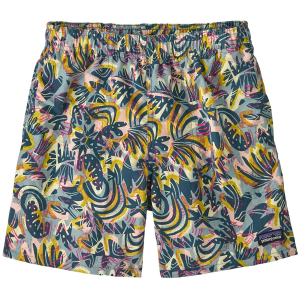 Kid's Patagonia Baggies 5in Lined Shorts 2025 in Blue size Large | Nylon/Polyester/Plastic