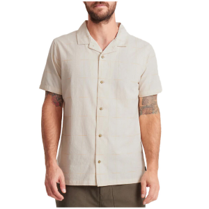 Roark Gonzo Short-Sleeve Shirt Men's 2025 in White size Large | Cotton