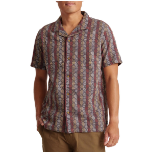 Roark Gonzo Short-Sleeve Shirt Men's 2025 in Red size X-Large | Cotton