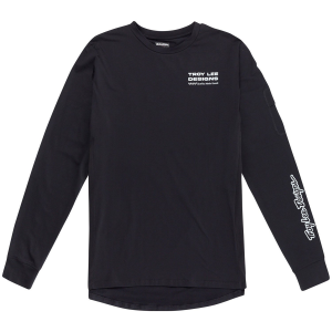 Troy Lee Designs Ruckus Long-Sleeve Ride T-Shirt 2025 in Black size X-Large | Polyester