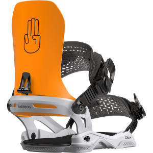Bataleon Chaos Asymwrap Snowboard Bindings 2024 in Orange size Medium/Large | Aluminum