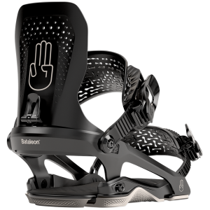 Bataleon Chaos Fullwrap Snowboard Bindings 2023 in Black size Small | Aluminum