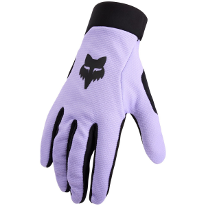Kid's Fox Racing Ranger Bike Gloves 2025 in Purple size Ym | Nylon/Elastane/Suede