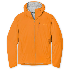 Stio Dawner Hooded Jacket Men's 2026 in Orange size 2X-Large | Nylon/Spandex