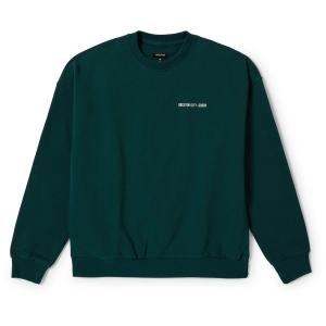 Brixton Embroidered Heavy Weight Crew Men's 2025 in Green size Large | Cotton