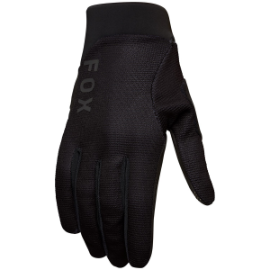 Women's Fox Racing Ranger Gel Bike Gloves 2025 in Black size Small | Nylon/Spandex/Suede