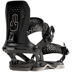 Bataleon Chaos Asymwrap Snowboard Bindings 2023 in Black size Large/X-Large | Aluminum