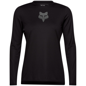 Kid's Fox Racing Ranger Long-Sleeve Jersey 2025 in Black size Yl | Polyester