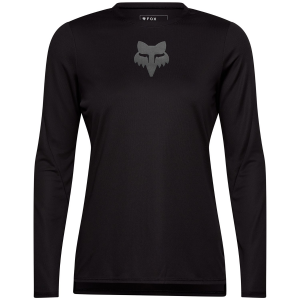 Kid's Fox Racing Ranger Long-Sleeve Jersey 2025 in Black size Ym | Polyester