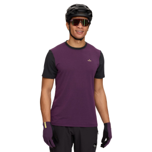 evo Lookout Short-Sleeve Bike Jersey 2025 in Purple size Large | Spandex/Polyester