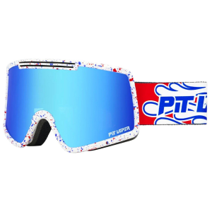 Pit Viper The French Fry Goggles Small 2025 in Blue | Rubber