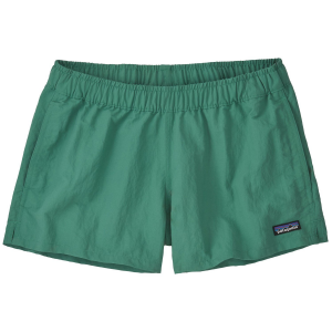 Women's Patagonia Barely Baggies- 2 1/2 Shorts 2025 in Green size Small | Nylon/Plastic