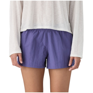 Women's Patagonia Barely Baggies- 2 1/2 Shorts 2025 in Purple size Small | Nylon/Plastic